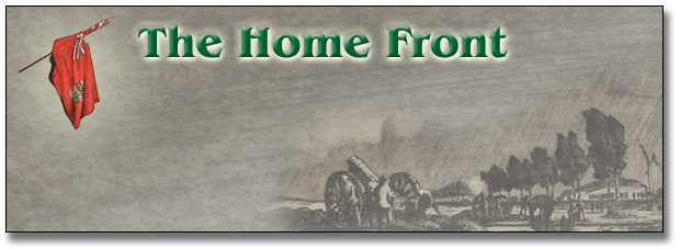 War Artists from the First World War: The Home Front - Page Banner