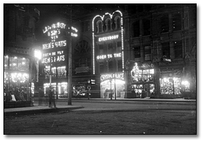 View of the Crystal Palace on Yonge Street opposite Temperance Street, Toronto, [ca. 1915]