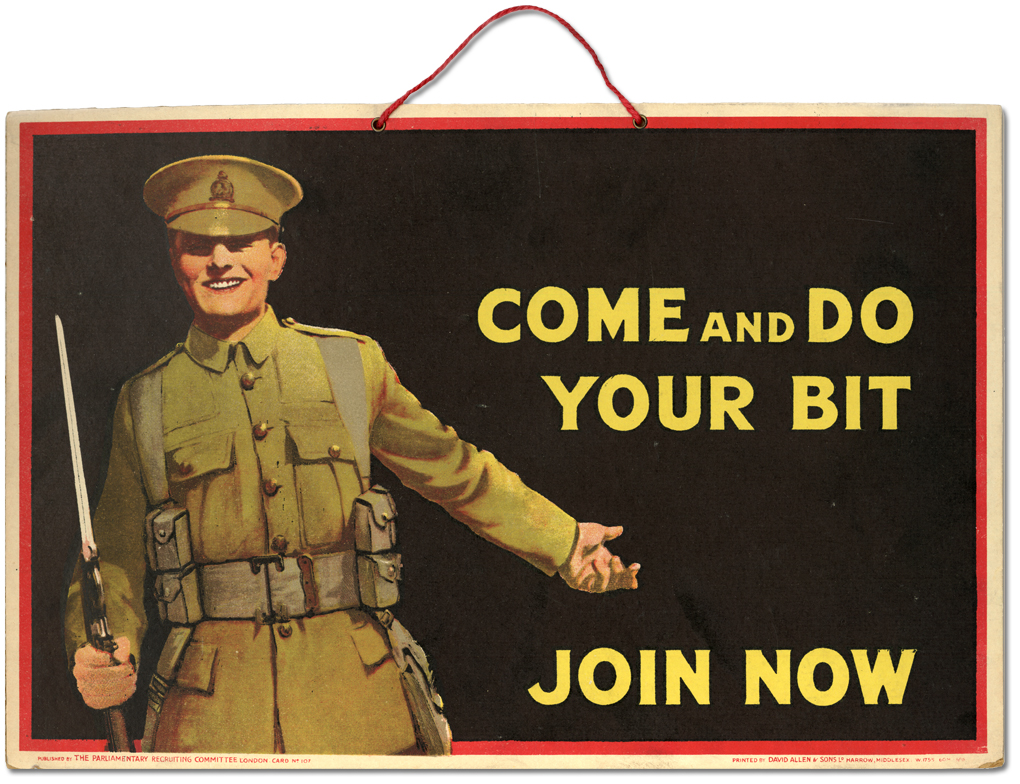 Come and do your bit. Join now, [entre 1914 et 1918]