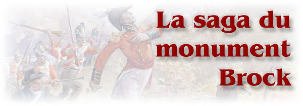 La guerre de 1812 : La saga du monument Brock - bannière