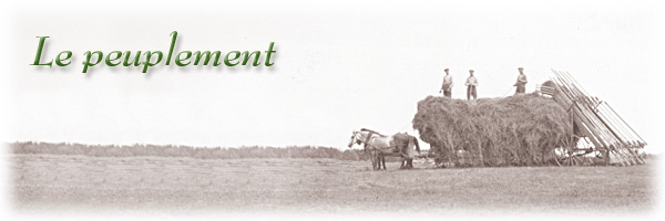 Les Archives publiques de l’Ontario célèbrent notre histoire agricole : Le peuplement - bannière