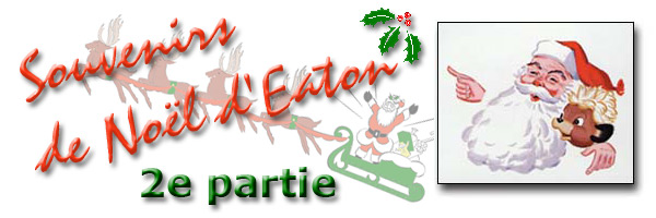 Souvenirs de Noëls d'Eaton : 2e partie - bannière
