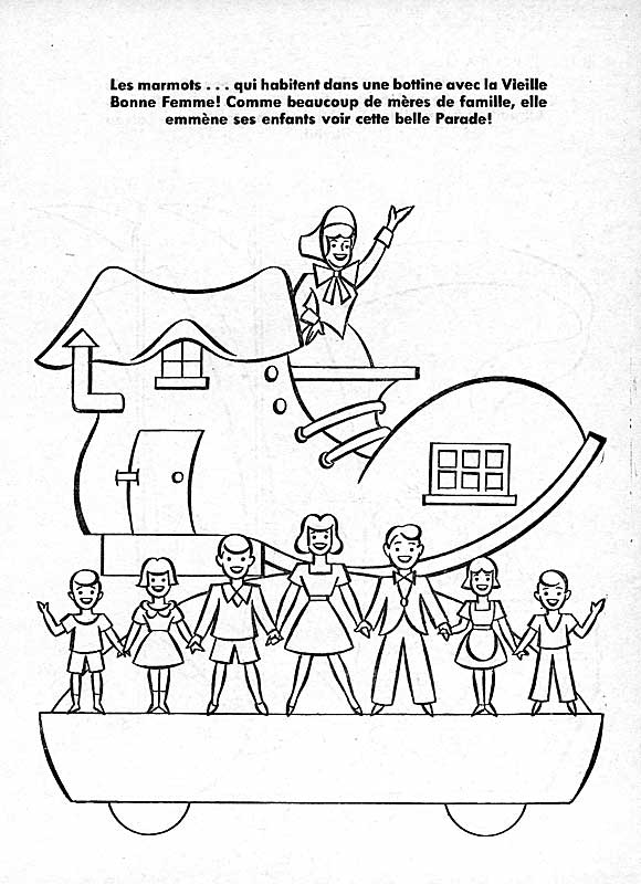 Un album à colorier de la Parade du Père Noël pour 1960 - Page 17