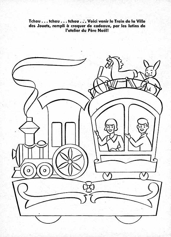 Un album à colorier de la Parade du Père Noël pour 1960 - Page 24