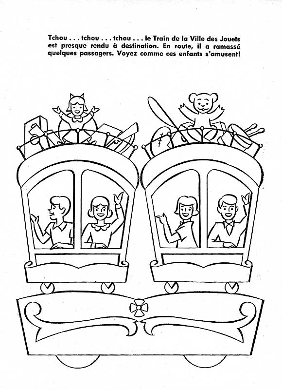 Un album à colorier de la Parade du Père Noël pour 1960 - Page 25
