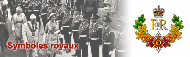 Célèbrent le Jubilé de la Reine Elizabeth II : Symboles royaux - bannière et barre de navigation
