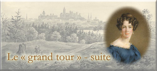 Anne Langton, dame de bonne famille, pionnière et artiste : Le « grand tour » - suite - bannière
