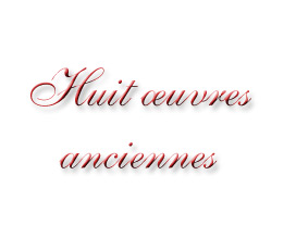 Diaporama : Huit œuvres anciennes