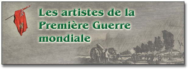 War Artists from the First World War - Page Banner