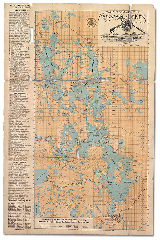 Map of Muskoka