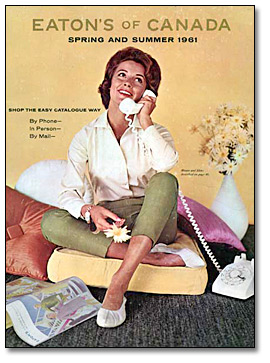 Cover of Eaton's Catalogue, Spring and Summer, 1961