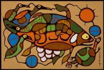 Painting Life Regenerating by Norval Morrisseau, 623855