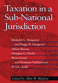 Taxation in a Sub-National Jurisdiction 
