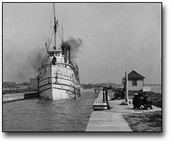 Photo: of Steamboat in Canal