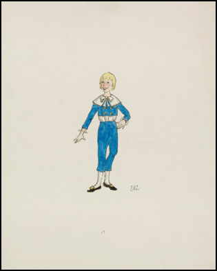 Home for the Holidays conceptual drawing by Eleanor Konkle, 1963