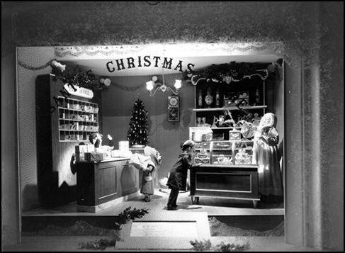 Post office scene, 1955