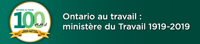 Ontario au travail   bannière