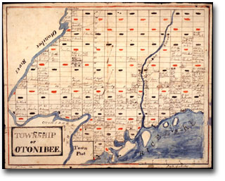 Map: Township of Otonabee, 1820