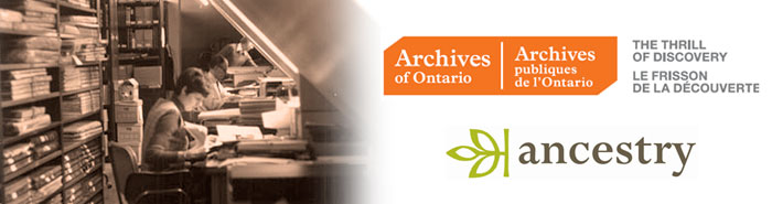 Archives de l'Ontario publie des statistiques de l'état civil records