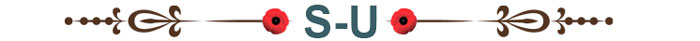 S-U alphabet title banner