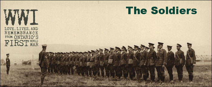 Remembrance Day 2014 Online Exhibit – The Soldiers