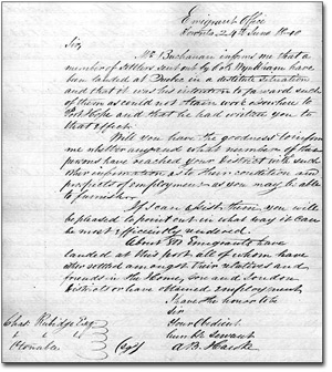 Hawke Correspondence Example