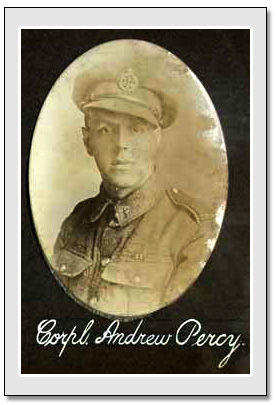 Corporal Andrew Percy