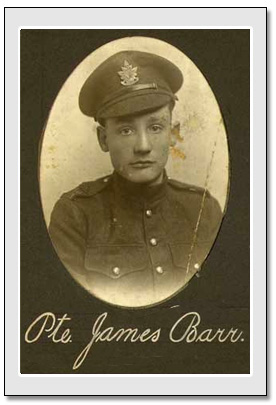 Private James Barr