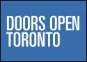 Grey map of Toronto with pins of different colours. White text that reads “Black Diasporas” is at the bottom