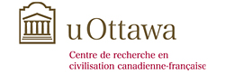 Logo for the Centre de recherche en civilisation canadienne-française of the University of Ottawa
