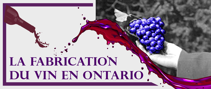 La fabrication du vin en Ontario 