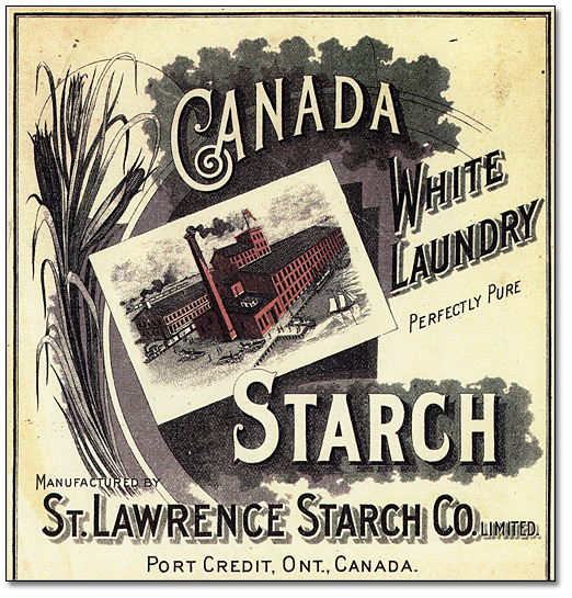 Étiquette pour l'amidon Canada White Laundry Starch, [190- - 1905]