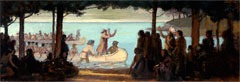 Thumbnail of painting Arrival of La Salle at the Mouth of the Humber River 1681 
