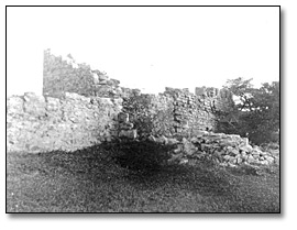 Photographie : Ruins of fort Érié, 1920