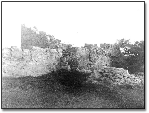 Photographie : Ruins of fort Érié, 1920