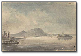 Aquarelle : Montréal, Québec, [vers 1792]