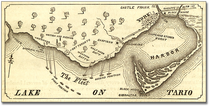 Illustration: Map of York, 1869