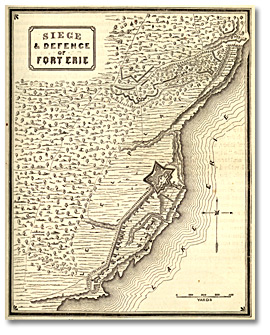 Illustration: Siege and Defence of Fort Erie, 1869 Illustration: Siege and Defence of Fort Erie, 1869