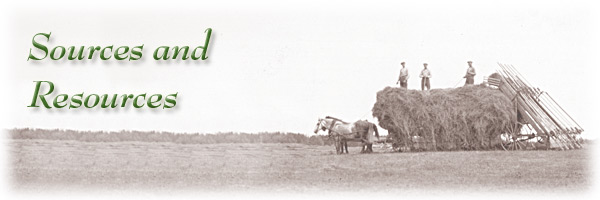 The Archives of Ontario Celebrates Our Agricultural Past: Sources and Resources - Page Banner