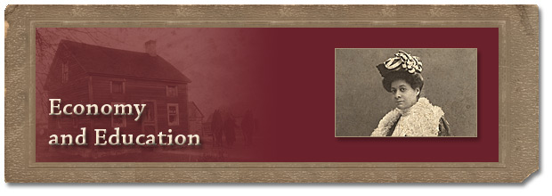 Black History, Alvin McCurdy Collection: Economy and Education - Page Banner