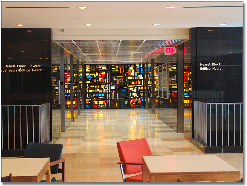 Photo: Gerald E. Tooke's Untitled in the Hearst Block