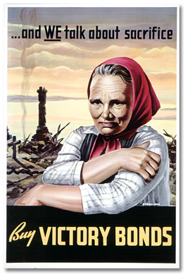 Affiche : . . . and We talk about sacrifice