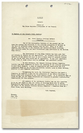 Correspondance interministérielle et intergouvernmentale du ministère du Trésor. 