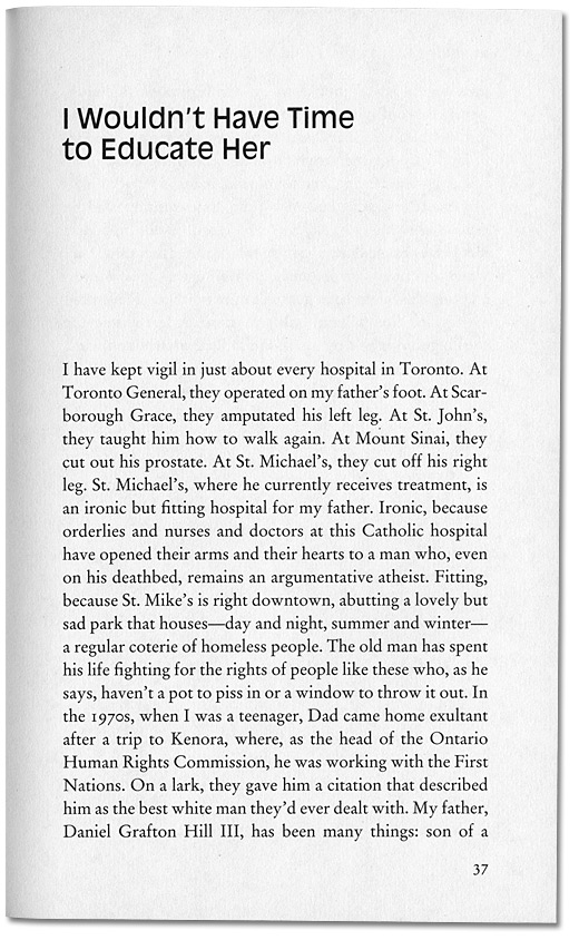 Black Berry, Sweet Juice: On Being Black and White in Canada, Page 37