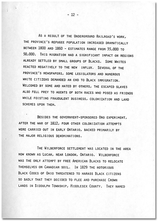 Remarks by Dr. Daniel G. Hill, May 21, 1985 - Page 12