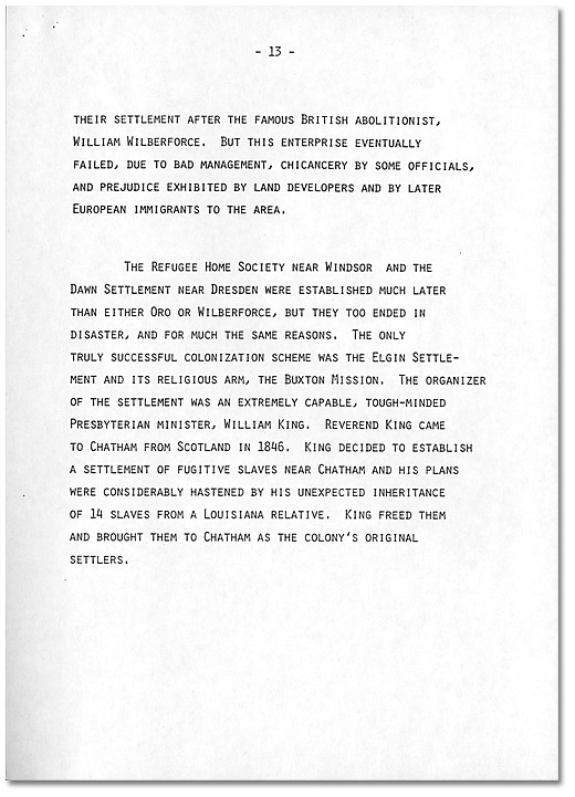 Remarks by Dr. Daniel G. Hill, May 21, 1985 - Page 13