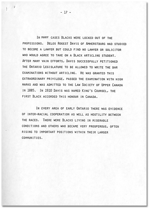 Remarks by Dr. Daniel G. Hill, May 21, 1985 - Page 17