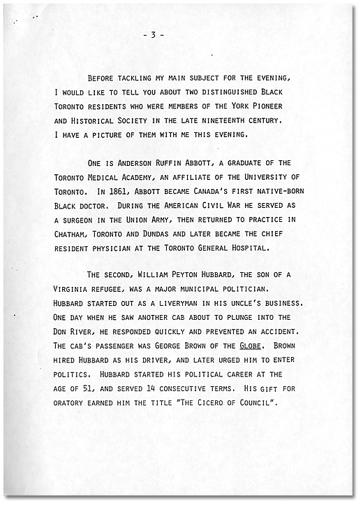Remarks by Dr. Daniel G. Hill, May 21, 1985 - Page 3