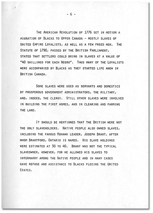 Remarks by Dr. Daniel G. Hill, May 21, 1985 - Page 6