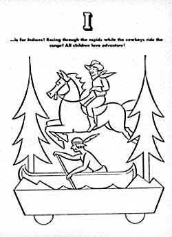 The Archives of Ontario Remembers an Eaton's Christmas: An Eaton's Santa Claus Parade Colouring Book with Punkinhead's North Pole Race (1960) - Page 11